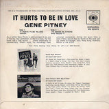 Cat. No. VV 1013: GENE PITNEY ~ IT HURTS TO BE IN LOVE. CBS BG225078.