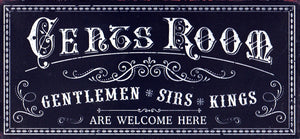 Cat. No. MS 094: GENTS ROOM.