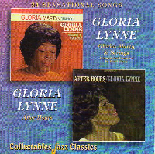 Cat. No. 2386: GLORIA LYNNE ~ GLORIA, MARTY & STRINGS / AFTER HOURS. COLLECTABLES COL-CD-5853. (IMPORT).