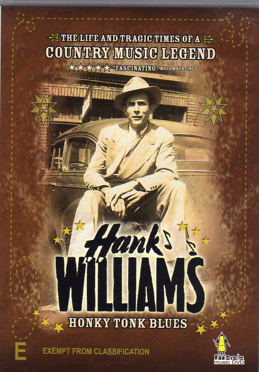 Cat. No. DVD 1066: HANK WILLIAMS ~ HONKY TONK BLUES. UMBRELLA DAVID0878