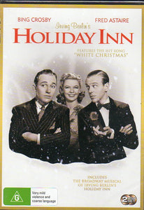 Cat. No. DVD 1482: HOLIDAY INN ~ BING CROSBY / FRED ASTAIRE / MARJORIE REYNOLDS / VIRGINIA DALE / WALTER ABEL. UNIVERSAL / SONY DA86991.