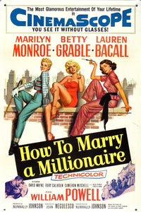 Cat. No. MS 047: HOW TO MARRY A MILLIONAIRE ~ MARILYN MONROE