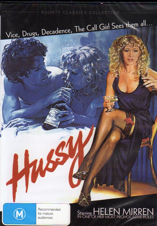 Cat. No. DVDM 1972: HUSSY ~ HELEN MIRREN / JOHN SHEA / DANIEL CHASIN / MURRAY SALEM. BOUNTY BF184