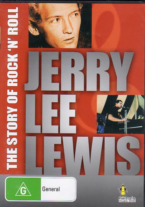Cat. No. DVD 1018: JERRY LEE LEWIS ~ THE STORY OF ROCK'N'ROLL. UMBRELLA DAVID 1262.