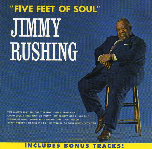 Cat. No. 2230: JIMMY RUSHING ~ FIVE FEET OF SOUL. COLLECTABLES COL-CD-6313.