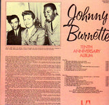 Cat. No. VV 1510: JOHNNY BURNETTE ~ TENTH ANNIVERSARY ALBUM. UNITED ARTISTS UAS 29643.