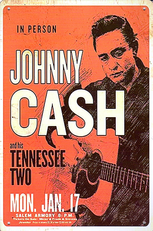 Cat. No. MS 026: JOHNNY CASH. No. 4. IN PERSON.