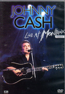 Cat. No. DVD 1083: JOHNNY CASH ~ LIVE AT MONTREUX 1994. EAGLE VISION/ RAJON VISION RV 0481.