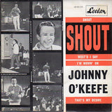 Cat. No. VV 1019: JOHNNY O'KEEFE ~ SHOUT. LEEDON RECORDS LX-10,135.