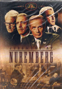 Cat. No. DVDM 2071: JUDGEMENT AT NUREMBERG ~ SPENCER TRACY / BURT LANCASTER / RICHARD WIDMARK / MARLENE DIETRICH / JUDY GARLAND / MAXIMILIAN SCHELL / MONTGOMERY CLIFF. MGM ENT. LADJ01.
