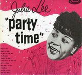 Cat. No. VV 1060: JULIA LEE ~ PARTY TIME. CAPITOL RECORDS 2 C 068-86524 M.