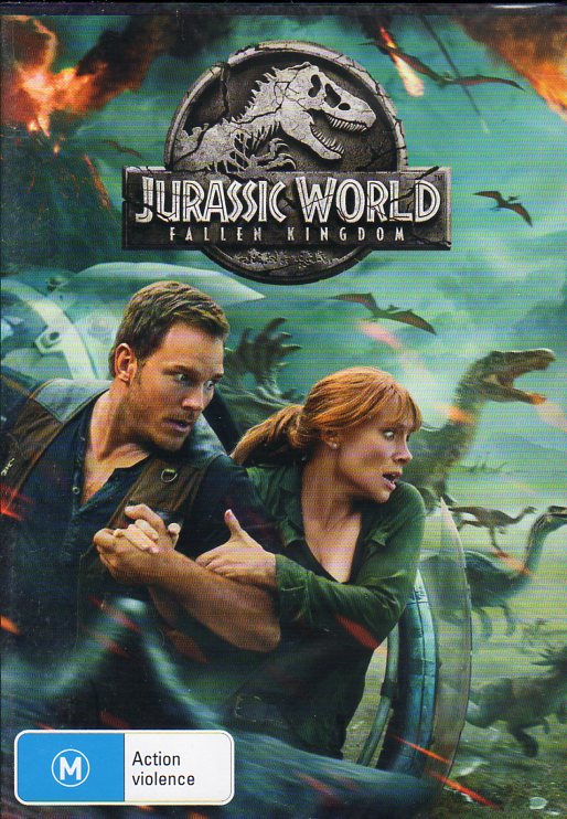 Cat. No. DVDM 2003: JURASSIC WORLD - FALLEN KINGDOM ~ CHRIS PRATT / BRYCE DALLAS HOWARD