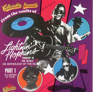 Cat. No. 2234: LIGHTNIN' HOPKINS ~ "DRINKIN' IN THE BLUES". COLLECTABLES COL-CD-5143.