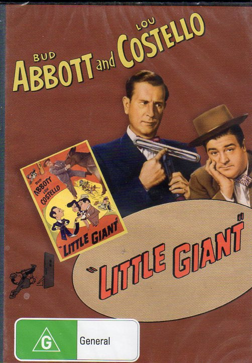 Cat. No. DVDM 1960: LITTLE GIANT ~ BUD ABBOTT / LOU COSTELLO. UNIVERSAL / SHOCK KAL4705.
