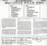 Cat. No. VV 1305: LITTLE WILLIE JOHN ~ MISTER LITTLE WILLIE JOHN. SING 603.
