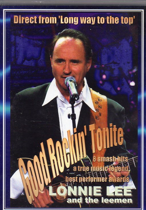 Cat. No. DVD 1079: LONNIE LEE ~ GOOD ROCKIN' TONITE. STARLITE VT03.