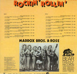 Cat. No. VV 1167: MADDOX BROS. & ROSE ~ ROCKIN' ROLLIN'. BEAR FAMILY BFX 15076.