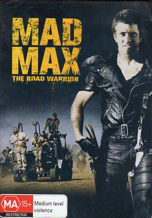 Cat. No. DVDM 1986: MAD MAX THE ROAD WARRIOR ~ MEL GIBSON. ROADSHOW ENT. R-118533-9.