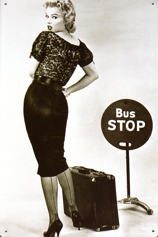 Cat. No. MS 048: MARILYN MONROE. No. 1. - BUS STOP.