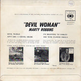 Cat. No. VV 1053: MARTY ROBBINS ~ DEVIL WOMAN. CBS BG 225011.