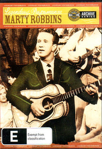 Cat. No. DVD 1287: MARTY ROBBINS ~ LEGENDARY PERFORMANCES. SHOUT KAL1514.