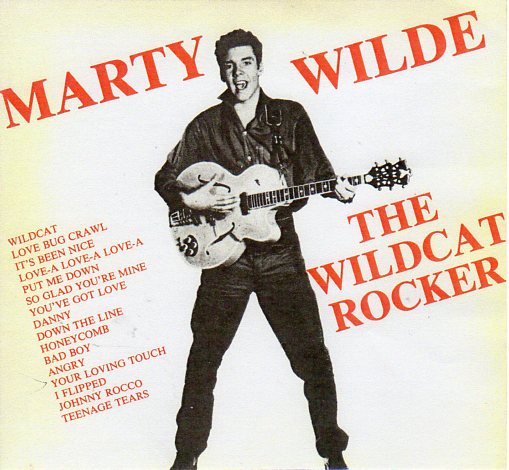 Cat. No. VV 1062: MARTY WILDE ~ THE WILDCAT ROCKER. JAN 33-8007 (PHILIPS 6381-022).