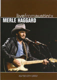 Cat. No. DVD 1314: MERLE HAGGARD ~ LIVE FROM AUSTIN, TX. NEW WEST NW 8018.