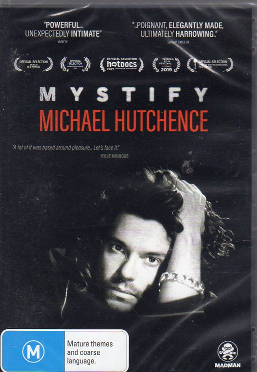 Cat. No. DVD 1460: MICHAEL HUTCHENCE ~ MYSTIFY. MADMAN MMA6149.