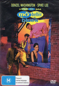 Cat. No. DVD 1466: MO' BETTER BLUES ~ DENZEL WASHINGTON / SPIKE LEE / WESLEY SNIPES / SAMUEL L. JACKSON. UNIVERSAL / SHOCK KAL4883.