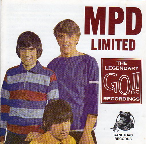 Cat. No. 1310: MPD LTD. ~ THE LEGENDARY GO!! RECORDINGS. CANETOAD RECORDS CTCD-011.