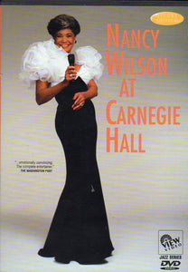 Cat. No. DVD 1040: NANCY WILSON ~ AT CARNEGIE HALL. VIEW VIDEO 2317. (IMPORT).