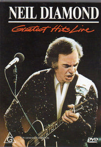 Cat. No. DVD 1025: NEIL DIAMOND ~ GREATEST HITS LIVE. SONY MUSIC VIDEO CVD 49014.