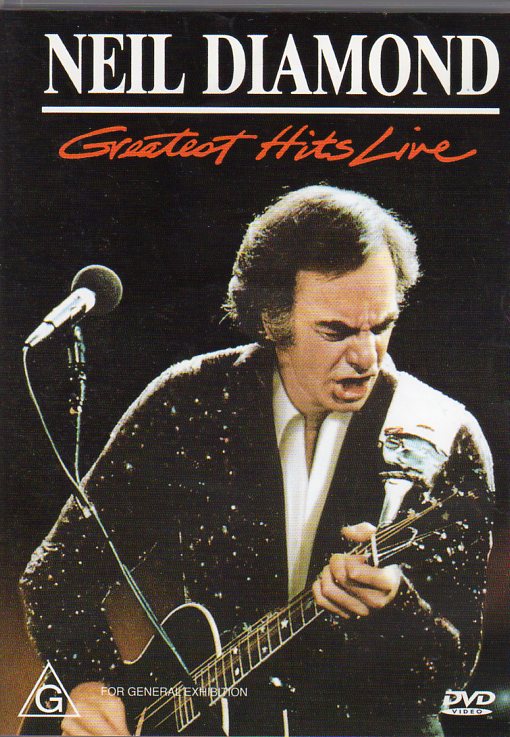 Cat. No. DVD 1025: NEIL DIAMOND ~ GREATEST HITS LIVE. SONY MUSIC VIDEO CVD 49014.
