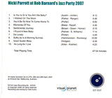 Cat. No. 2949: NICKI PARROTT ~ AT BOB BARNARD'S JAZZ PARTY 2007. NIF NUF JAZZ 43/033