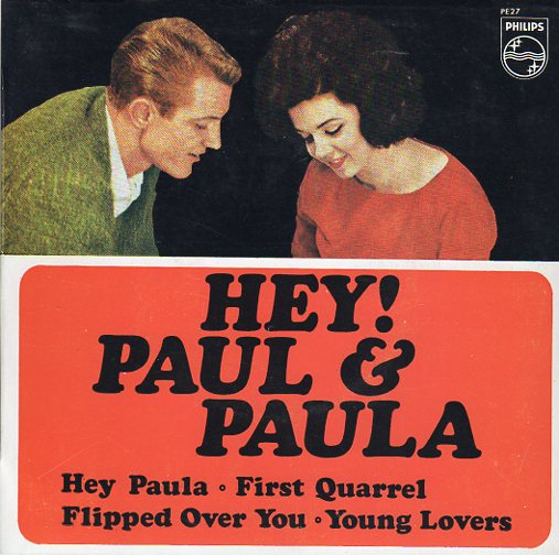 Cat. No. VV 1006: PAUL AND PAULA ~ HEY! PAUL & PAULA. PHILIPS PE27.