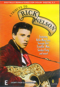 Cat. No. DVD 1016: RICK NELSON ~ A TRIBUTE TO RICK NELSON. UMBRELLA ENTERTAINMENT DAVID 0206.