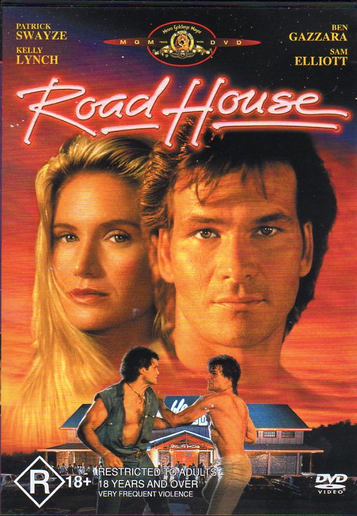 Cat. No. DVDM 1209: ROAD HOUSE ~ PATRICK SWAYZE / KELLY LYNCH / BEN GAZZARA / SAM ELLIOTT. MGM 15894SDO.