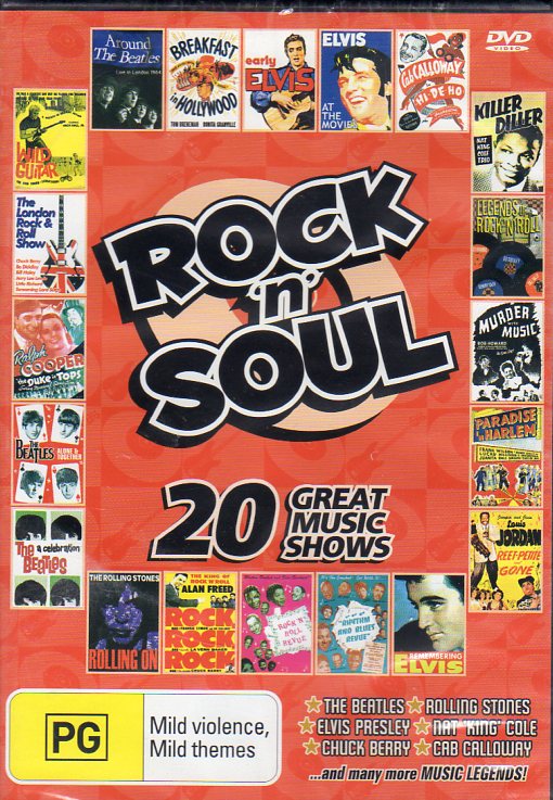 Cat. No. DVD 1181: ROCK'N'SOUL VOL.1. ~ VARIOUS ARTISTS.