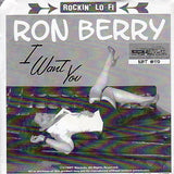 Cat. No. 1004V: RON BERRY ~ BLUE SO BLUE / I WANT YOU. WILD HARE RECORDS HSO7001. (IMPORT).