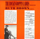 Cat. No. VV 1317: RUTH BROWN ~ THE ROCKIN-BOPPIN LADIES PRESENTS. VOL. 2. BE-BOP RECORDS  BB 100.