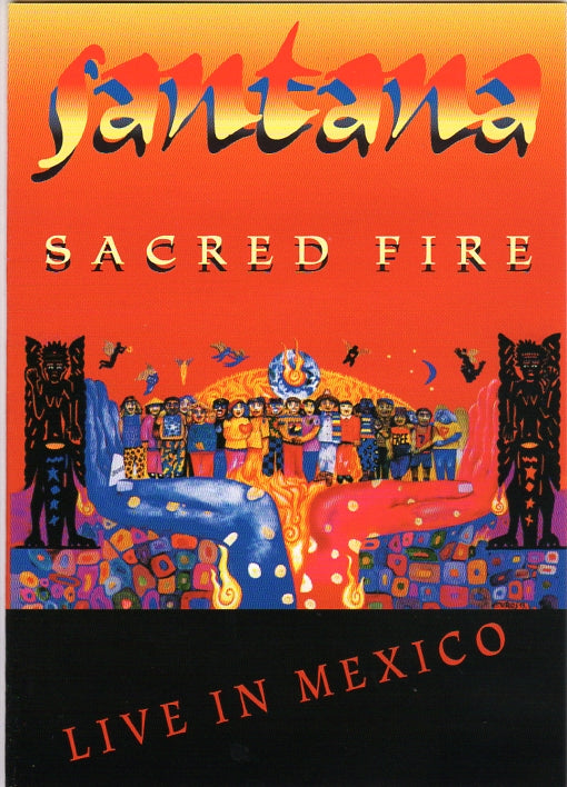 Cat. No. DVD 1490: SANTANA ~ SACRED FIRE - LIVE IN MEXICO. ISLAND MUSIC 008 256-9.