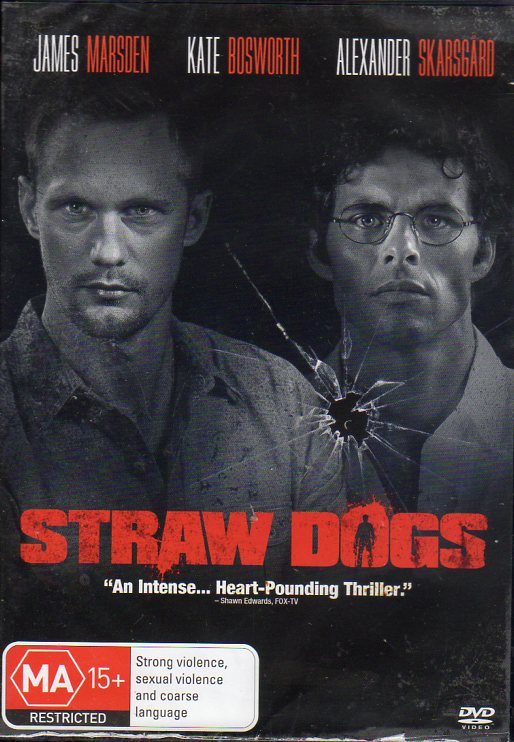 Cat. No. DVDM 1967: STRAW DOGS ~ DOMINIC PURCELL / LAZ ALONSO / WILLA HOLLAND / JAMES WOODS. SCREEN GEMS / SHOCK KAL4234