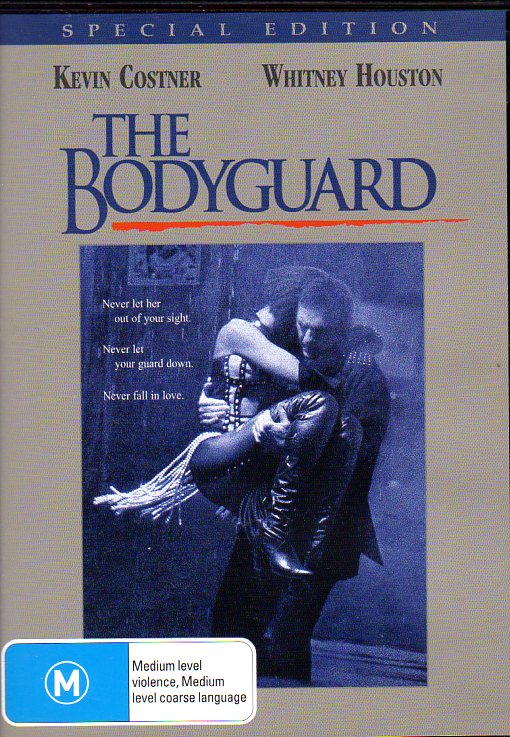 Cat. No. DVD 1179: THE BODYGUARD ~ WHITNEY HOUSTON / KEVIN COSTNER. WARNER BROS. 33666.