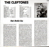 Cat. No. VV 1308: THE CLEFTONES ~ THE CLEFTONES FEAT. HERBIE COX. TONE RECORDS C 25 290.