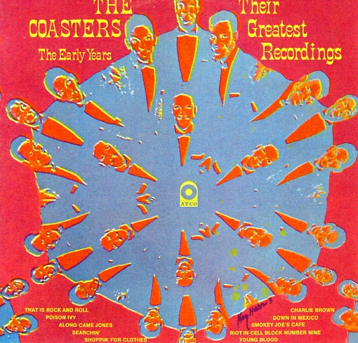 Cat. No. VV 1244: THE COASTERS ~ THEIR GREATEST RECORDINGS - THE EARLY YEARS. ATCO RECORDS SD 33-371