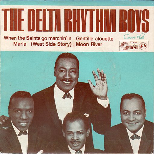 Cat. No. VV 1034: THE DELTA RHYTHM BOYS ~ THE DELTA RHYTHM BOYS. CONCERT HALL SVS 569.