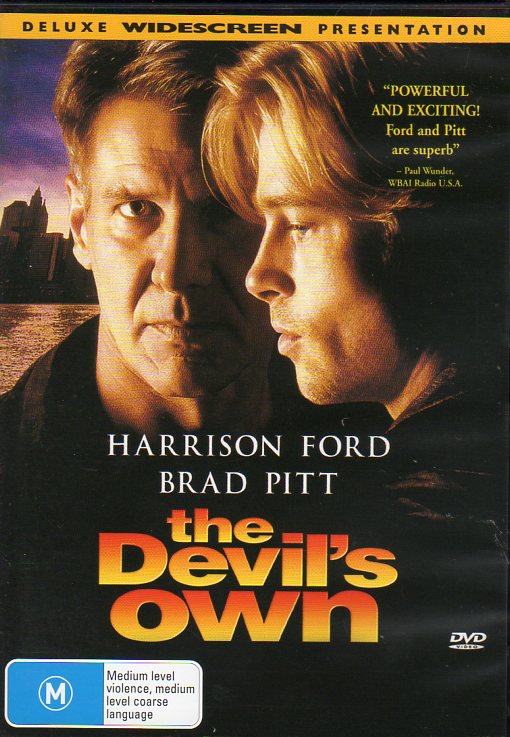 Cat. No. DVDM 1226: THE DEVIL'S OWN ~ HARRISON FORD / BRAD PITT. COLUMBIA UNI 3009.