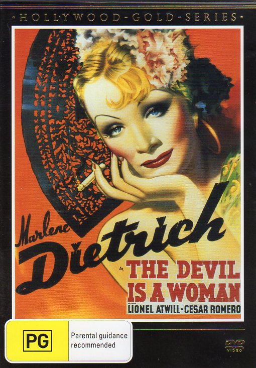 Cat. No. DVDM 2056: THE DEVILS IS A WOMAN ~ MARLENE DIETRICH / LIONEL ATWILL / CESAR ROMERO. UNIVERSAL / SHOCK VEGE099.