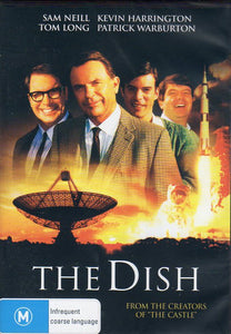 Cat. No. DVDM 2050: THE DISH ~ SAM NEILL / KEVIN HARRINGTON / TOM LONG / PATRICK WARBURTON. ROADSHOW 1028809.