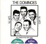 Cat. No. VV 1222: THE DOMINOES. VOL. 1. ~ 14 HITS. KING - 5005X.